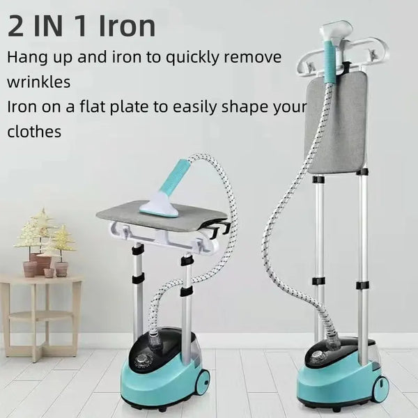 Raptor Home Blue 2L 1800W Professional Grade A++ Garment Steamer