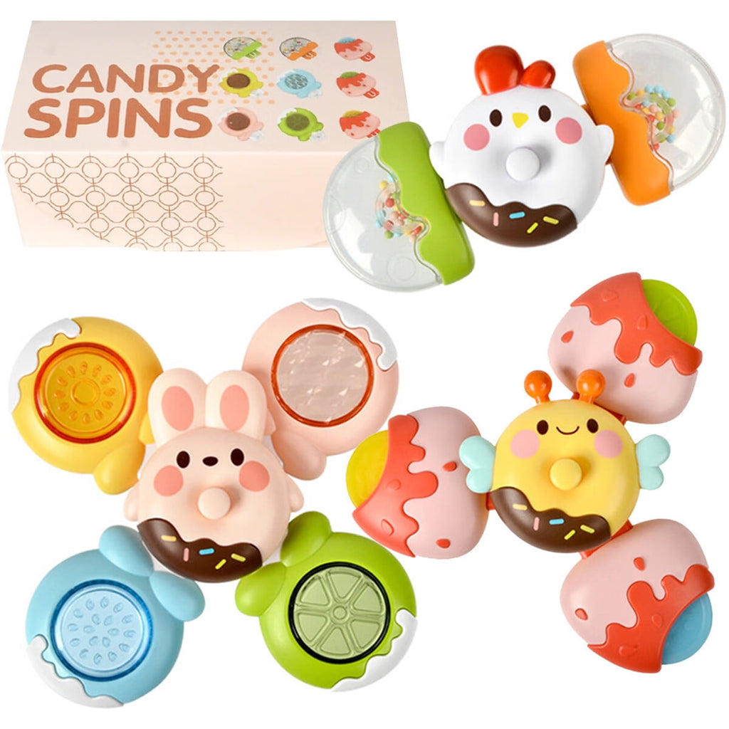 Pop It Fidget Suction Cup Spinner - Candy Spinner