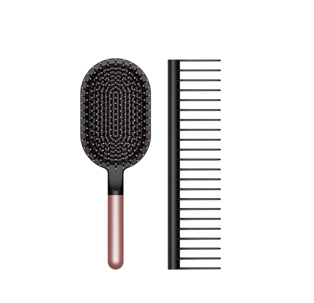 Dyson® Designed Detangling Comb & Paddle Brush Kit Rose Gold