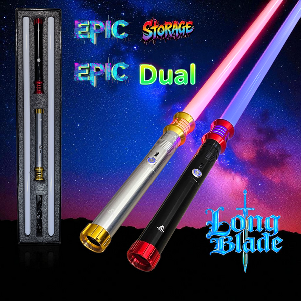 Raptor Home - Real Jedi Metal Lightsaber - 15RGB Long Handle (New Beginnings Series)