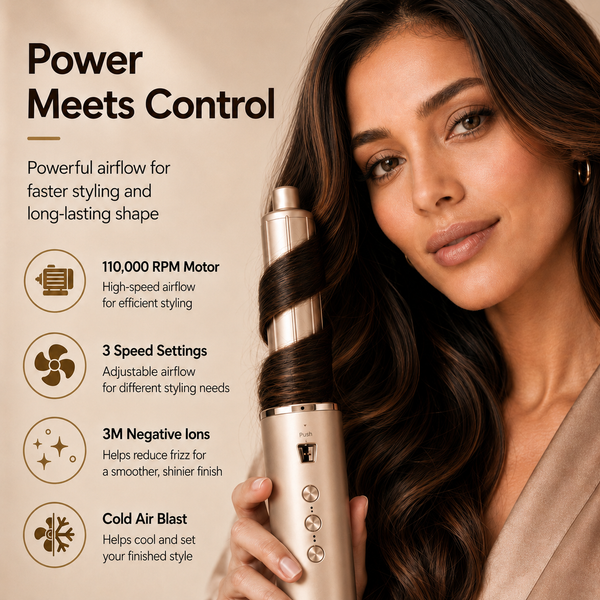 Raptor Home 7 in 1 Multi Hair Styler Wrap Flex